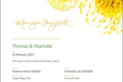 Marriage Floral Yellow